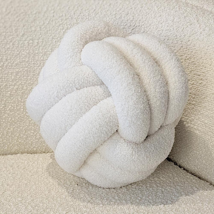 Briella Cream Decorative Knot Cushion Textiles 