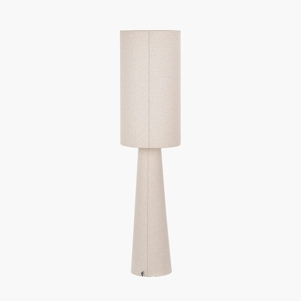 Briony Cream Boucle Fabric Table Lamp Lighting 