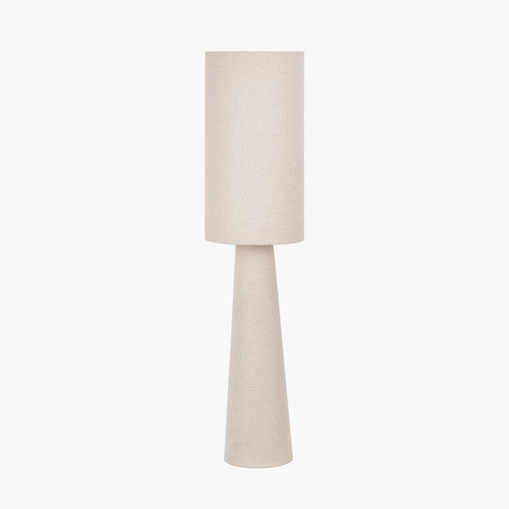 Briony Cream Boucle Fabric Table Lamp Lighting 