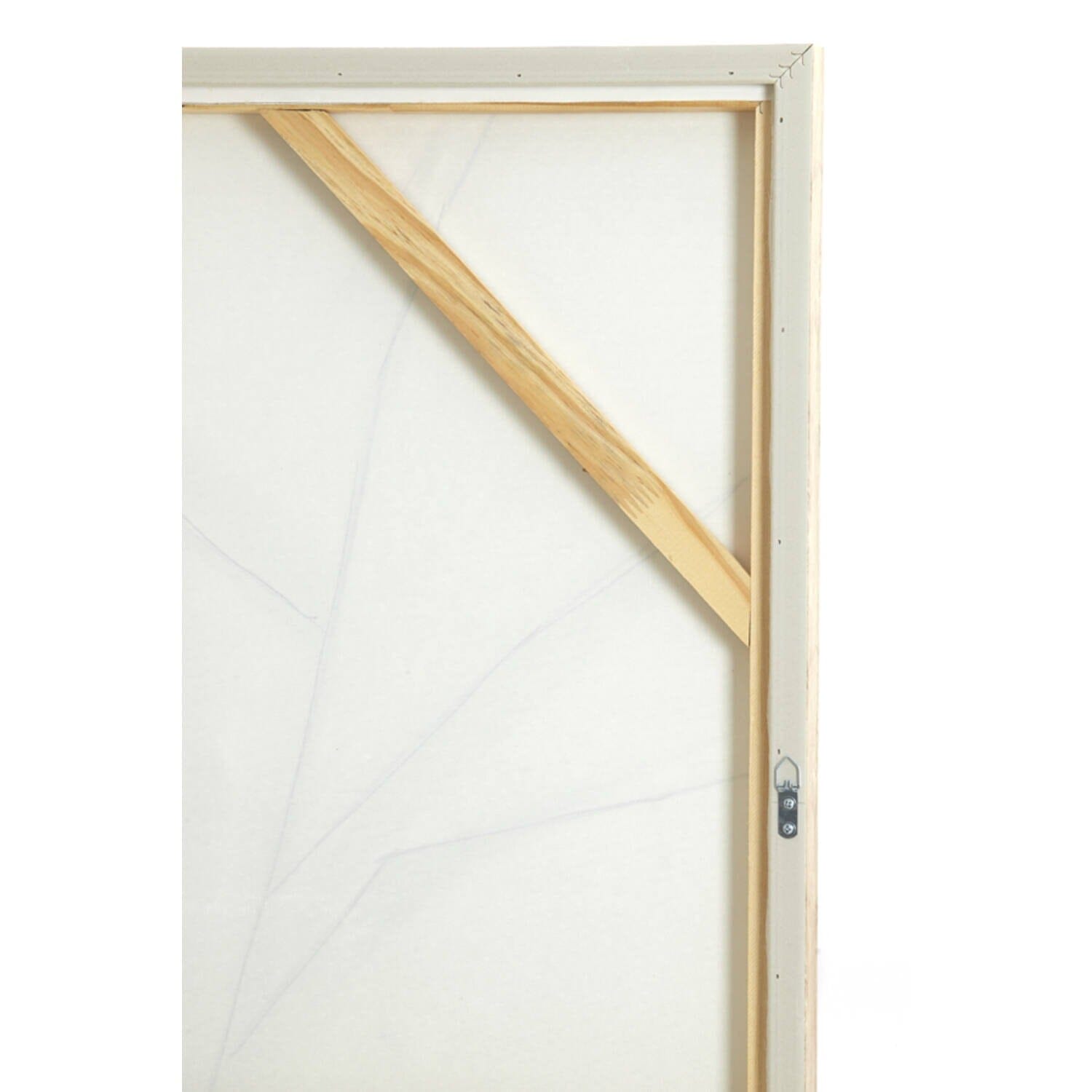 Brisa Sand Textured Canvas Wall Art with Wooden Frame Accessories 
