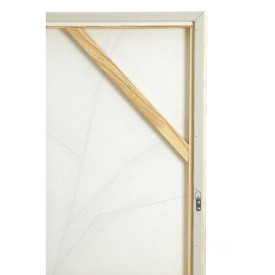 Brisa Terracotta Textured Canvas Wall Art with Wooden Frame Accessories 
