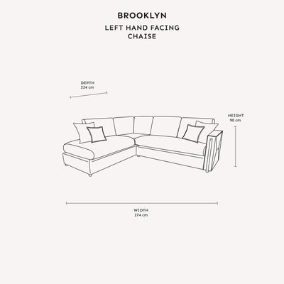 Brooklyn Ivory Textured Chenille Sofa Range with Walnut Leg Detail 