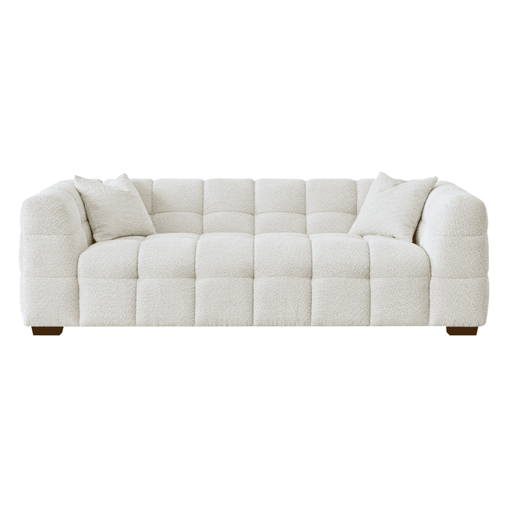 Bubble Oatmeal Boucle 3 Seater Sofa Sofa 