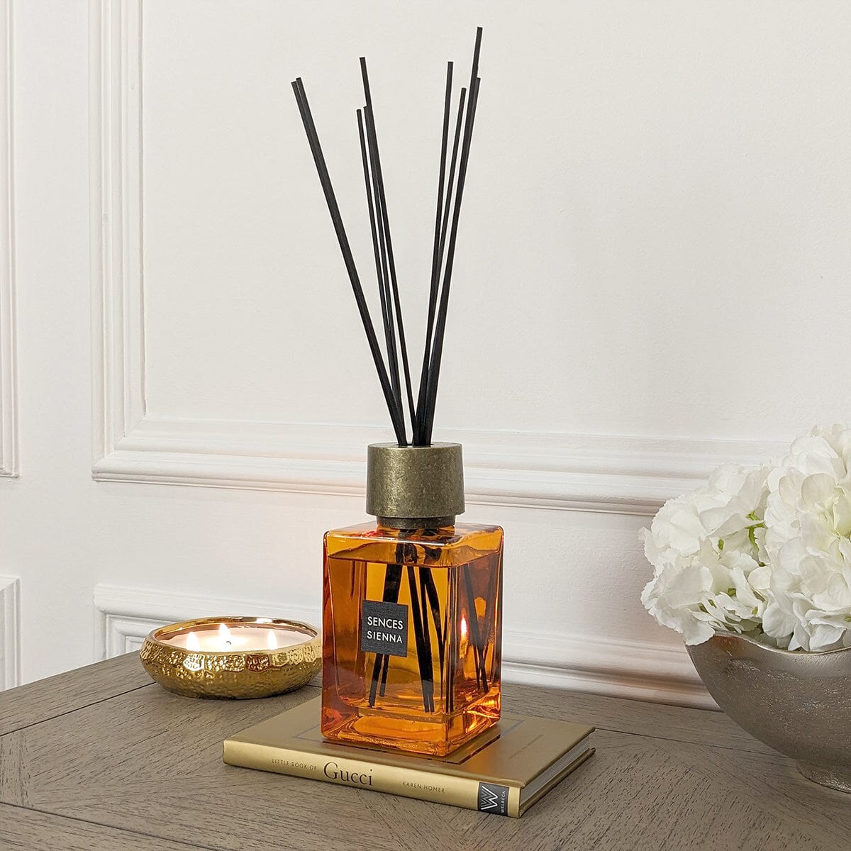 Burnt Orange & Gold Large Reed Diffuser - 500ml – Rowen Homes