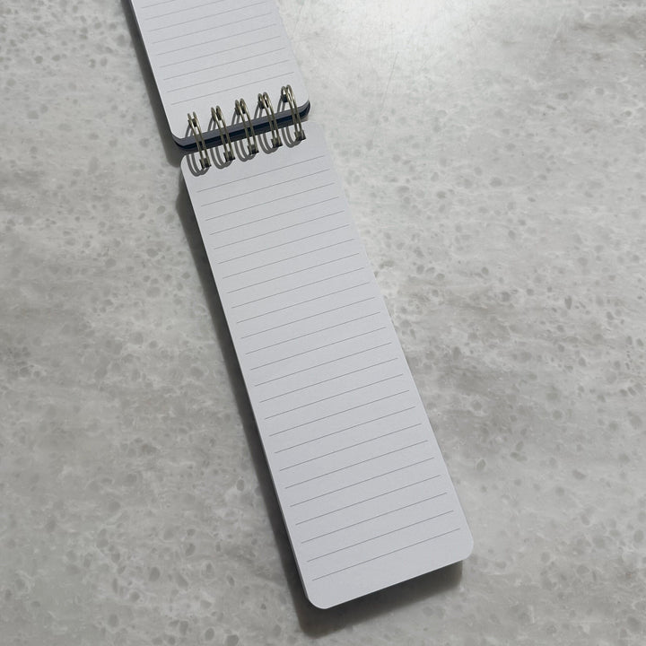 Busy Bee Cream & Gold Lined Memo List Notebook Accessories 