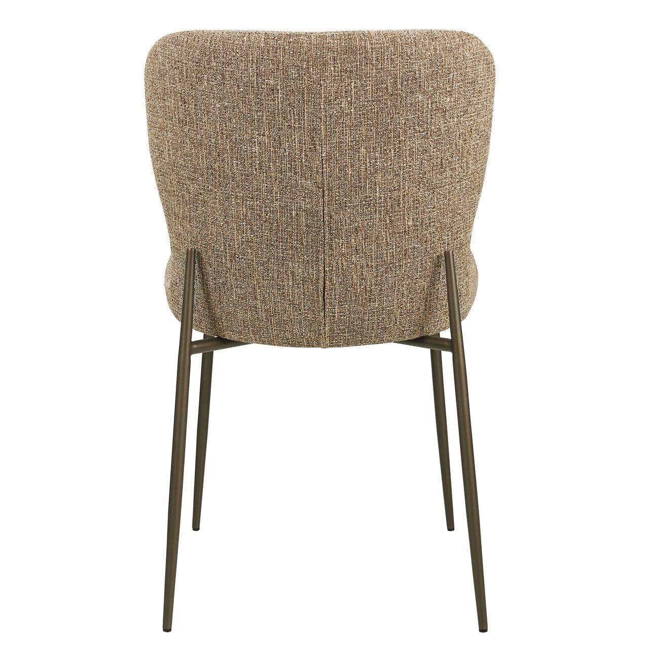 Cadence Brown Tweed Dining Chairs - Set of 2 Furniture 