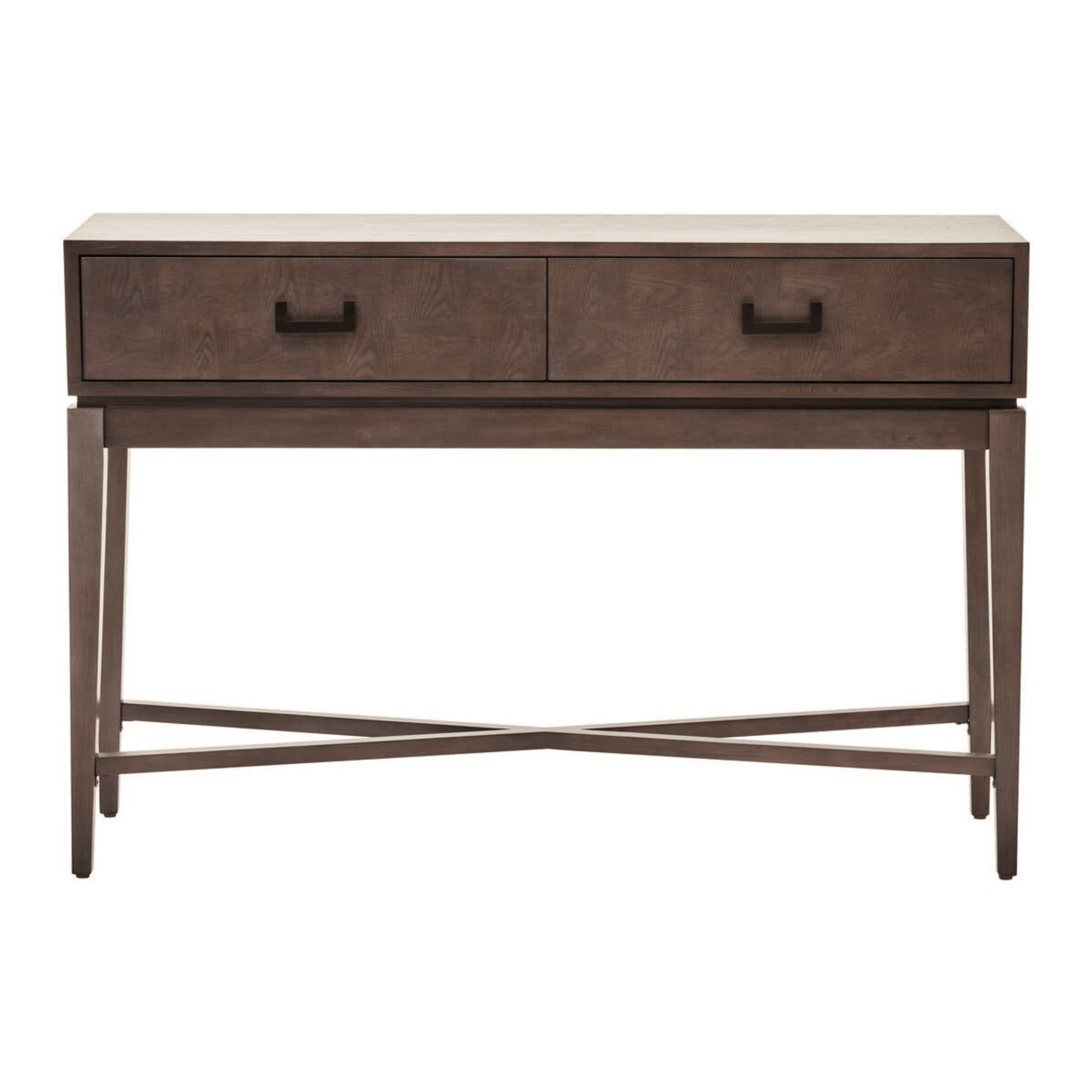 Calyptra Antique Grey 2 Drawer Console Table Furniture 