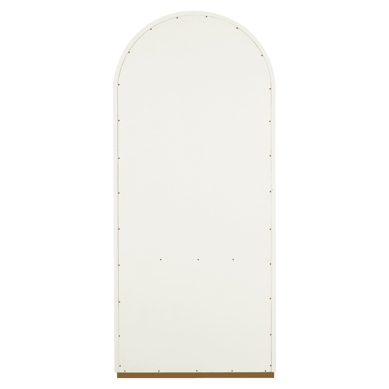 Camille Luxury Cream & Gold Ribbed Arched Shelving Unit Furniture 