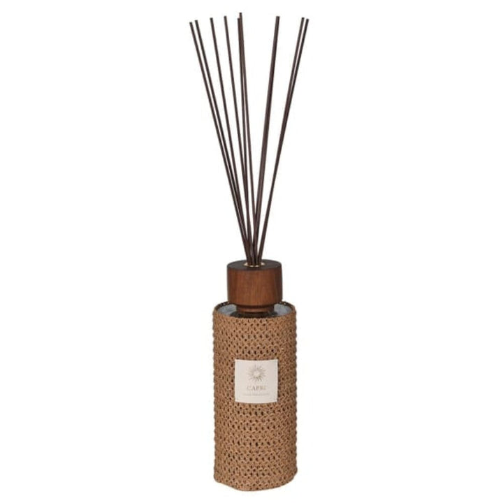 Capri Luxury Large Brown Woven Reed Diffuser Fragrance 
