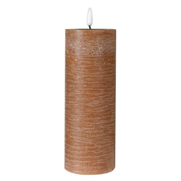 Caramel Realistic LED Candle - 20cm Fragrance 