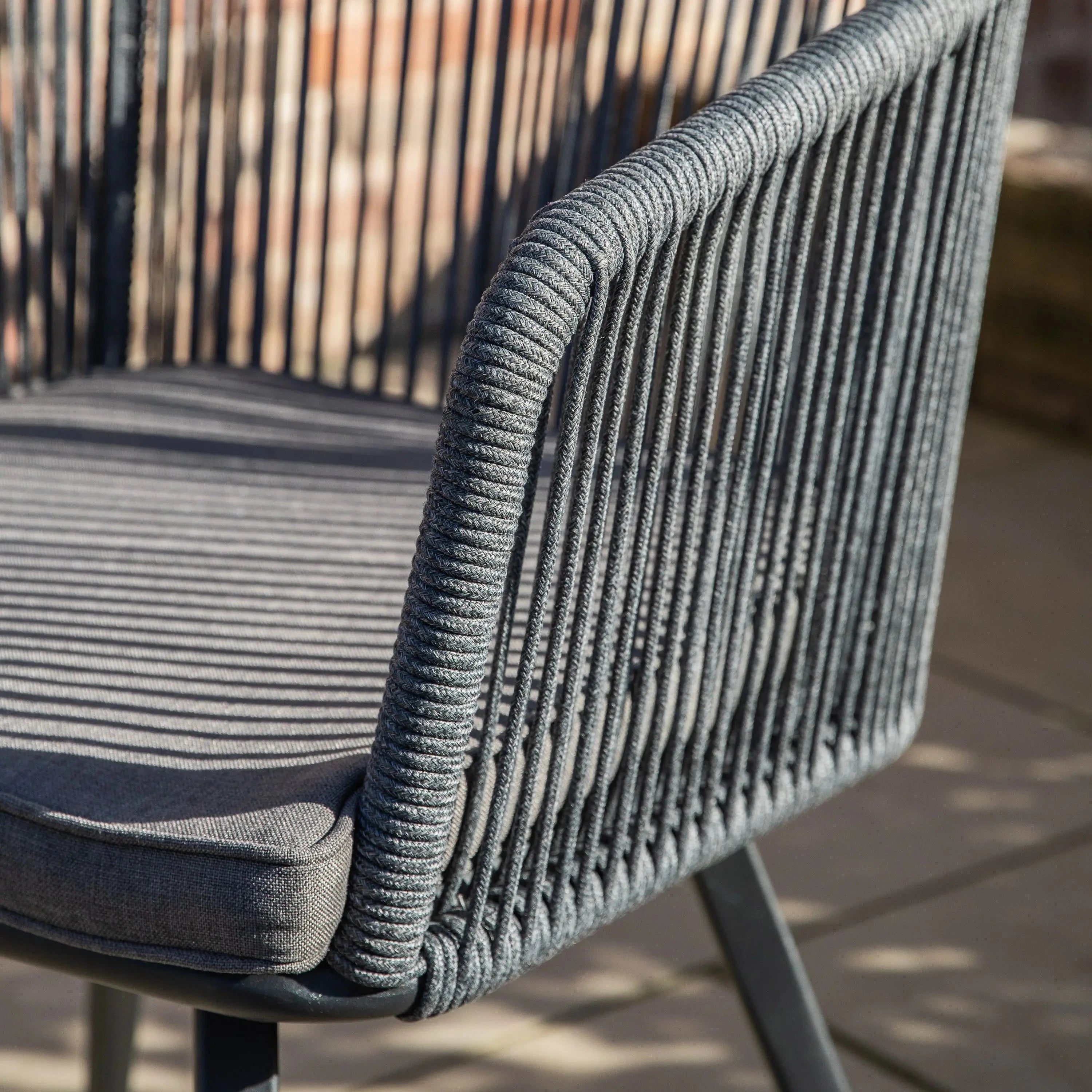 Cassiel Outdoor Black 2 Seater Bistro Set Outdoor 