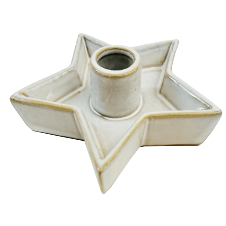 Ceramic Star Shaped Candle Holder Accessories 