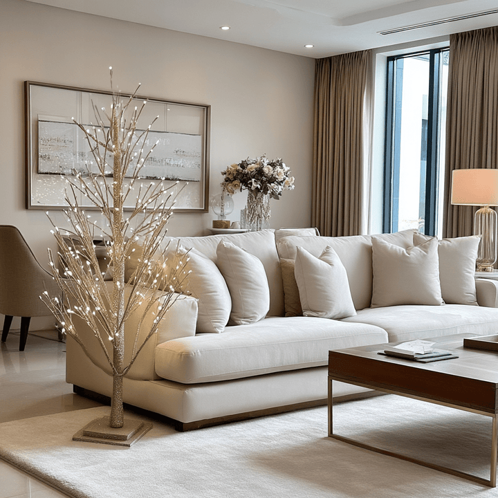 Champagne LED Prelit Tree - 180cm Accessories 