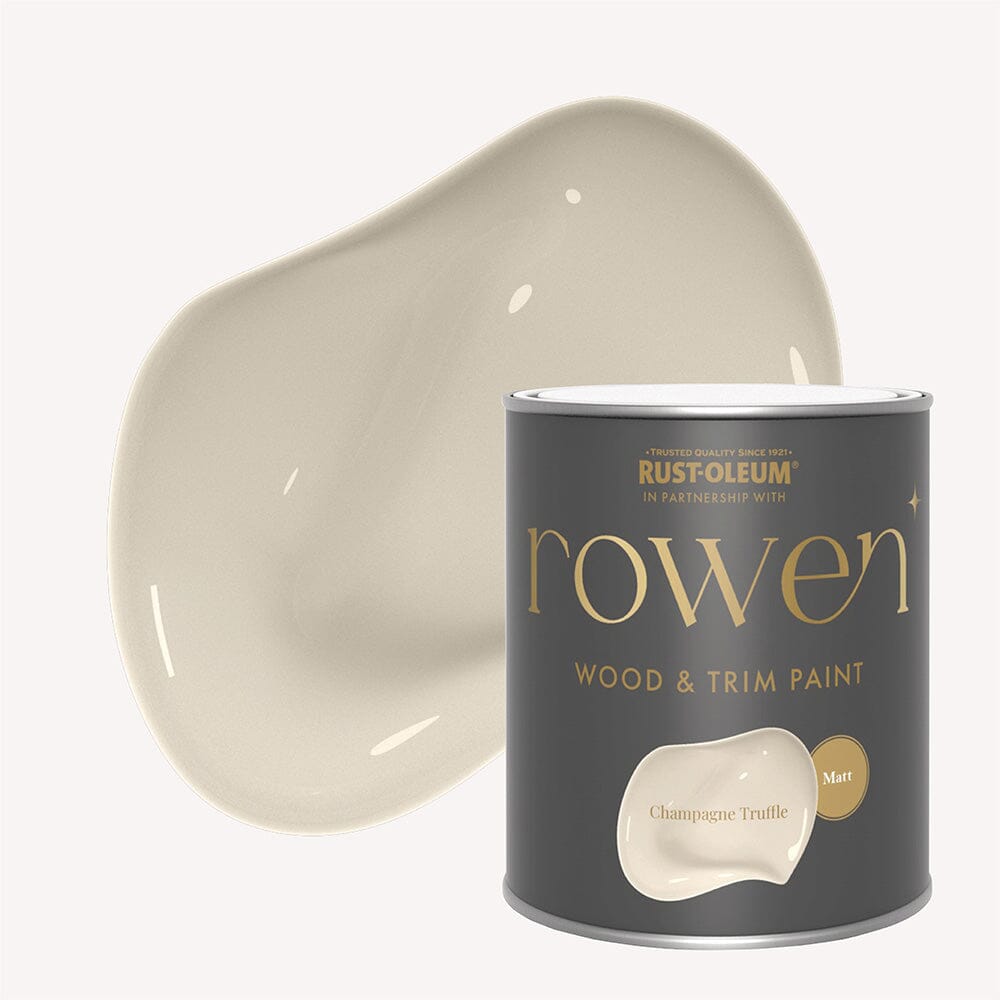 Champagne Truffle Matt Wood & Trim Paint - 750ml Home Improvement 