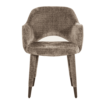 Charlotte Dark Stone Textured Dining Chair Furniture 