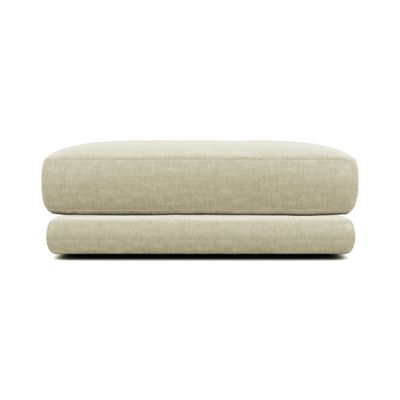Cleo Luxe Chenille Pearl Sofa Range Sofa Footstool 