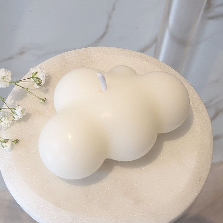 Cloud Mini Cream Decorative Candle Fragrance 