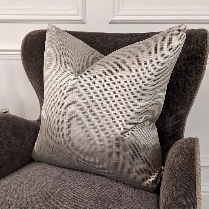 Coborn Pewter Cushion - 50 x 50cm Textiles 