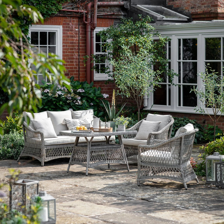 Corsica Rattan Outdoor Sofa Dining Set Outdoor 