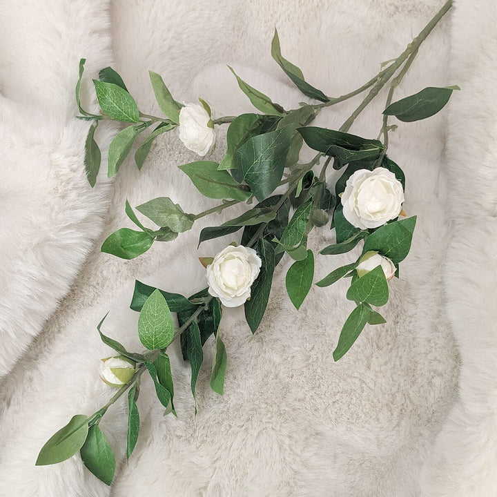 Cream Faux Gardenia Single Stem Floral Accessories 