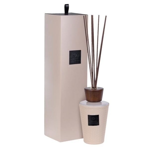 Cream Luxury Large Woven Textured Reed Diffuser Fragrance 