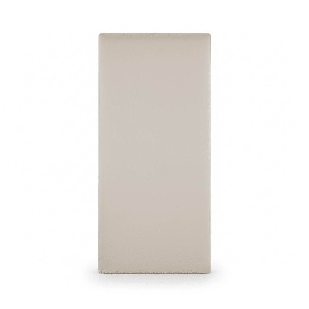 Cream Velvet Double Width Individual Upholstered Headboard Wall Panel - 90cm Beds and Headboards 