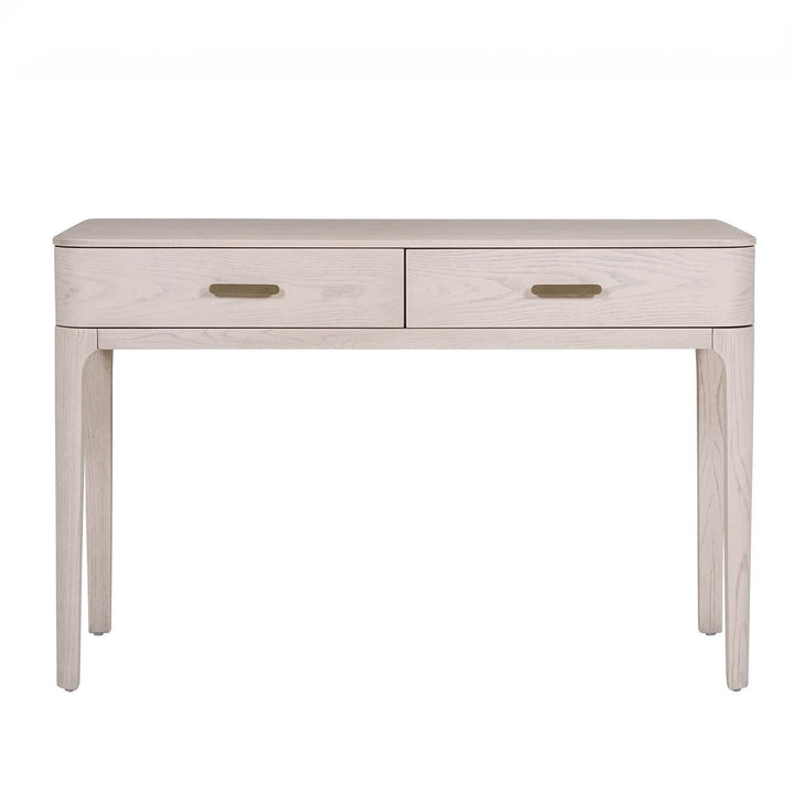 Dahlia Lightwash Wood Veneer 2 Drawer Dressing Table Furniture 