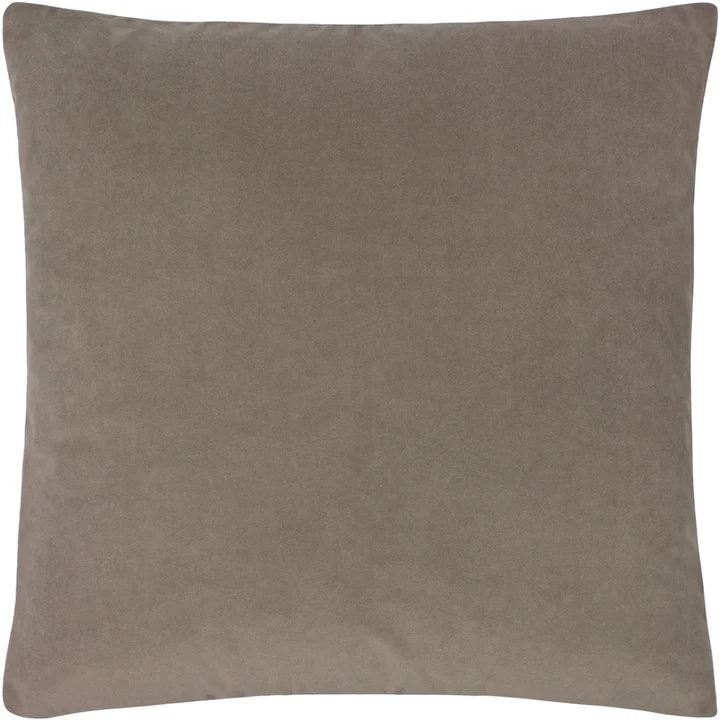 Delanie Latte Velvet Cushion - 50x50cm Textiles 