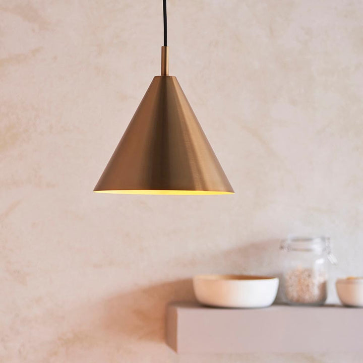 Devonte Gold Pendant Ceiling Light Lighting 