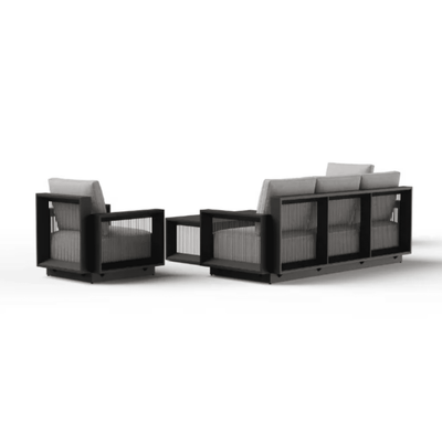 Dune Graphite 5 Seater Outdoor Set Outdoor 