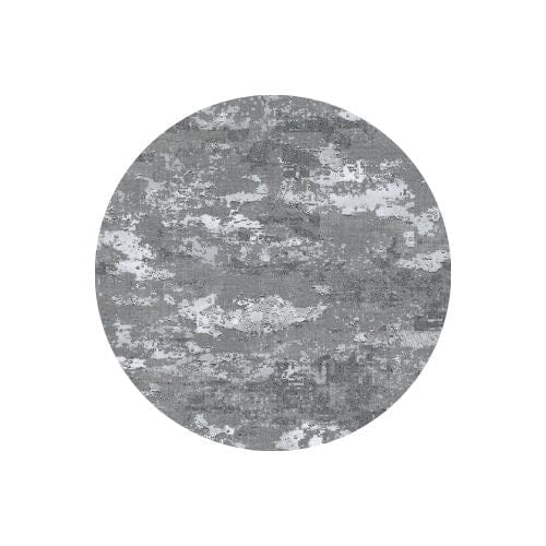 Eavan Dark Grey & Silver Textured Patterned Wallpaper Sample Sample 