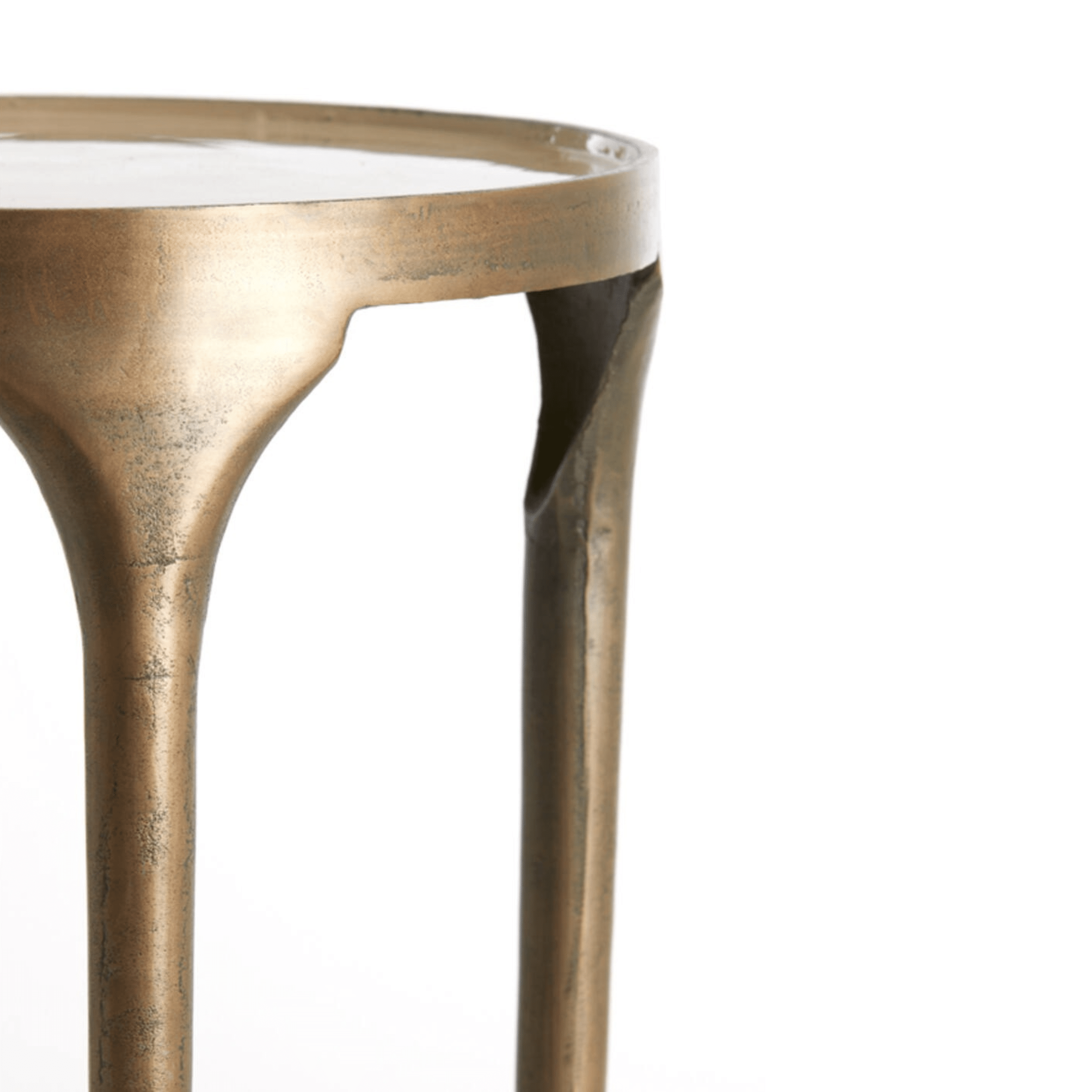 Edisto Antique Bronze Nested Side Tables- Set of 2 Furniture 