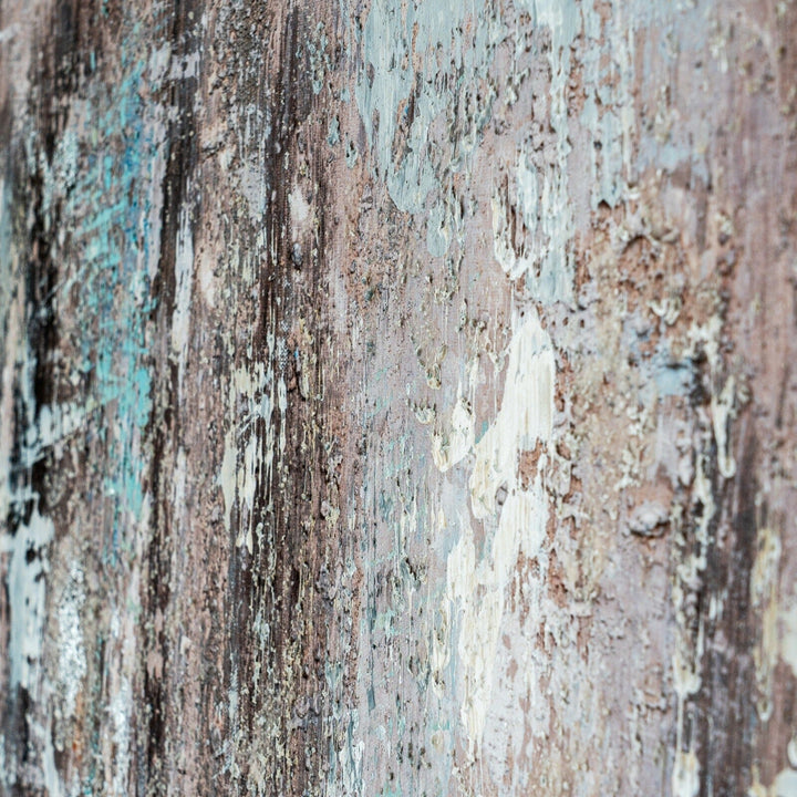 Elira Neutral Hand Painted Landscape Canvas in Frame Accessories 