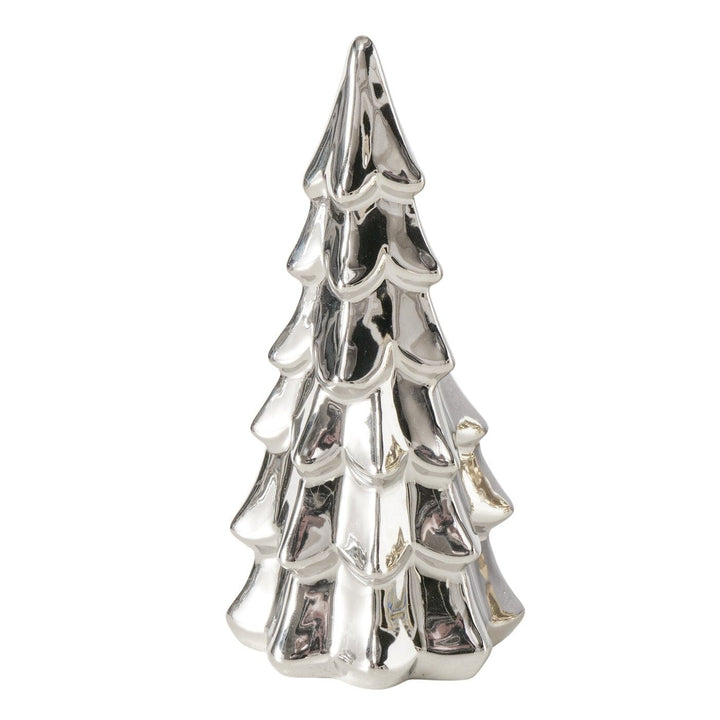 Elle Silver Decorative Tree Ornament Accessories 