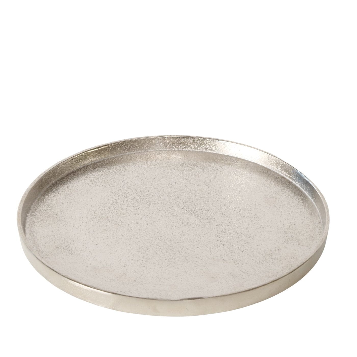 Ellie Silver Round Stackable Trays - Set of 2 Accessories 