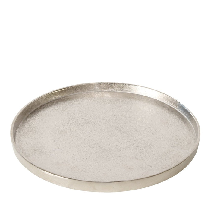 Ellie Silver Round Stackable Trays - Set of 2 Accessories 