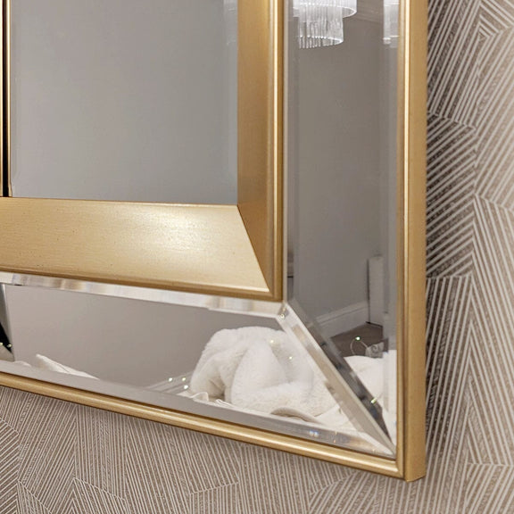Shop Eloise Gold Framed Wall Mirrors - Set of 4 – Rowen Homes