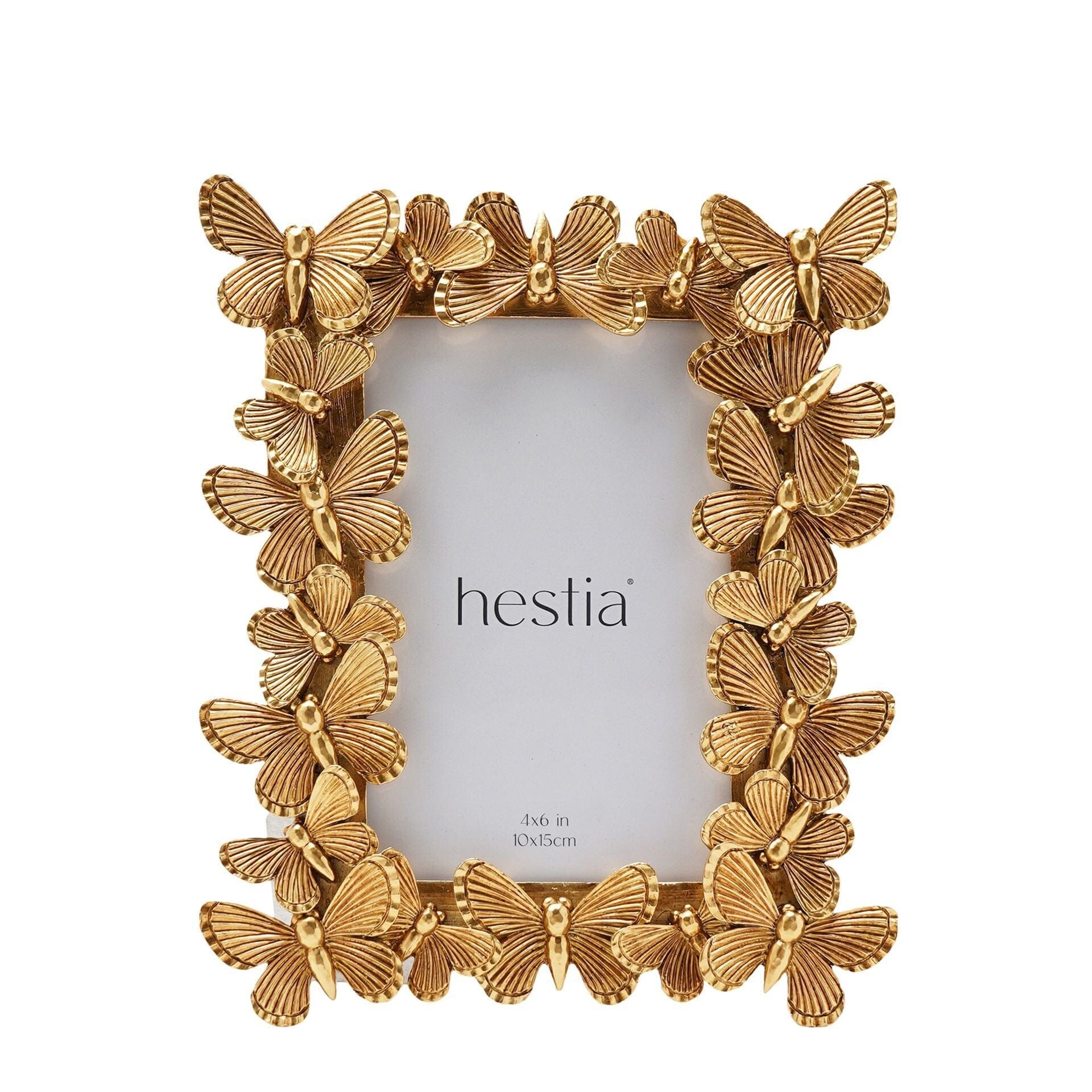 Elysia Gold 3D Butterfly Photo Frame- 4x6" Accessories 