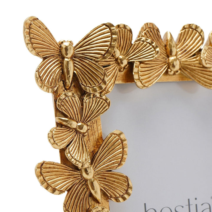 Elysia Gold 3D Butterfly Photo Frame- 4x6" Accessories 