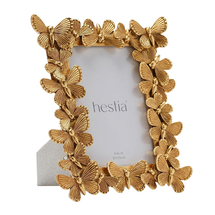 Elysia Gold 3D Butterfly Photo Frame- 4x6" Accessories 