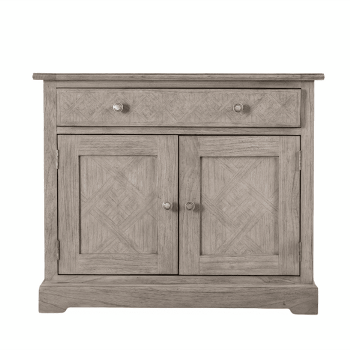 Elysium Natural Wood 2 Door 1 Drawer Sideboard Furniture 