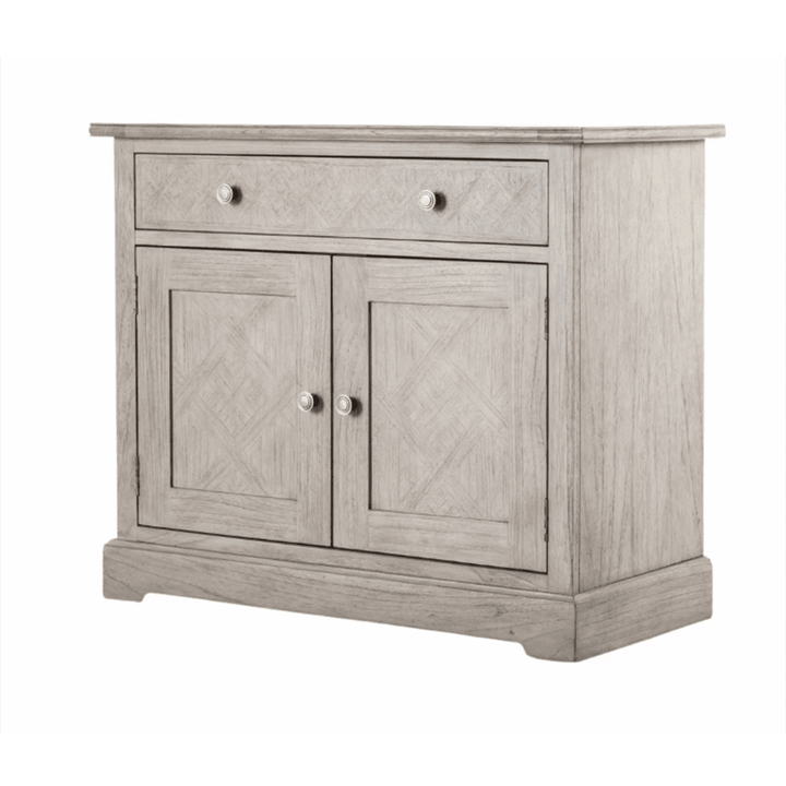 Elysium Natural Wood 2 Door 1 Drawer Sideboard Furniture 