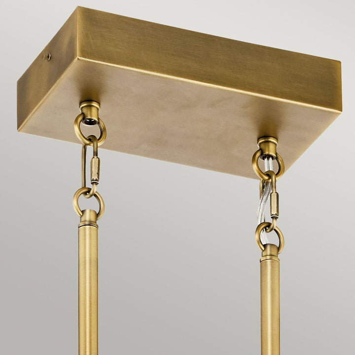 Esha Brass LED Pendant Ceiling Light Lighting 