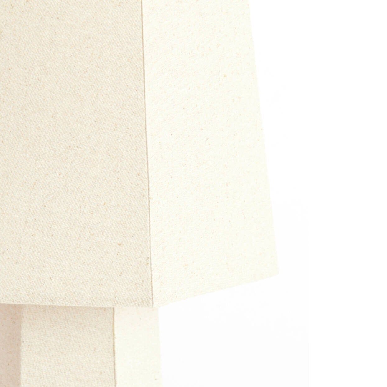 Eurelia Natural Linen Fabric Covered Lamp Lighting 