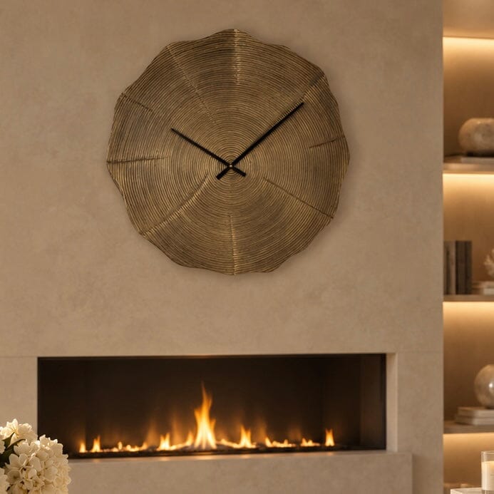 Evaline Gold Wall Clock Accessories 