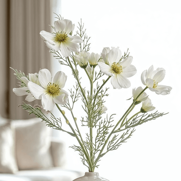 Faux Cream Daisy Spray of Flowers Accessories 