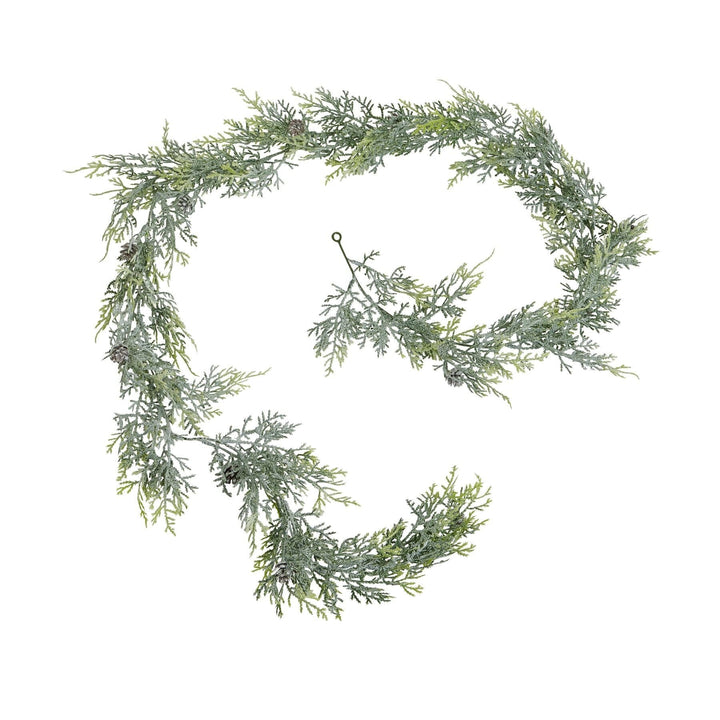 Faux Decorative Frosted Pine Garland Accessories 