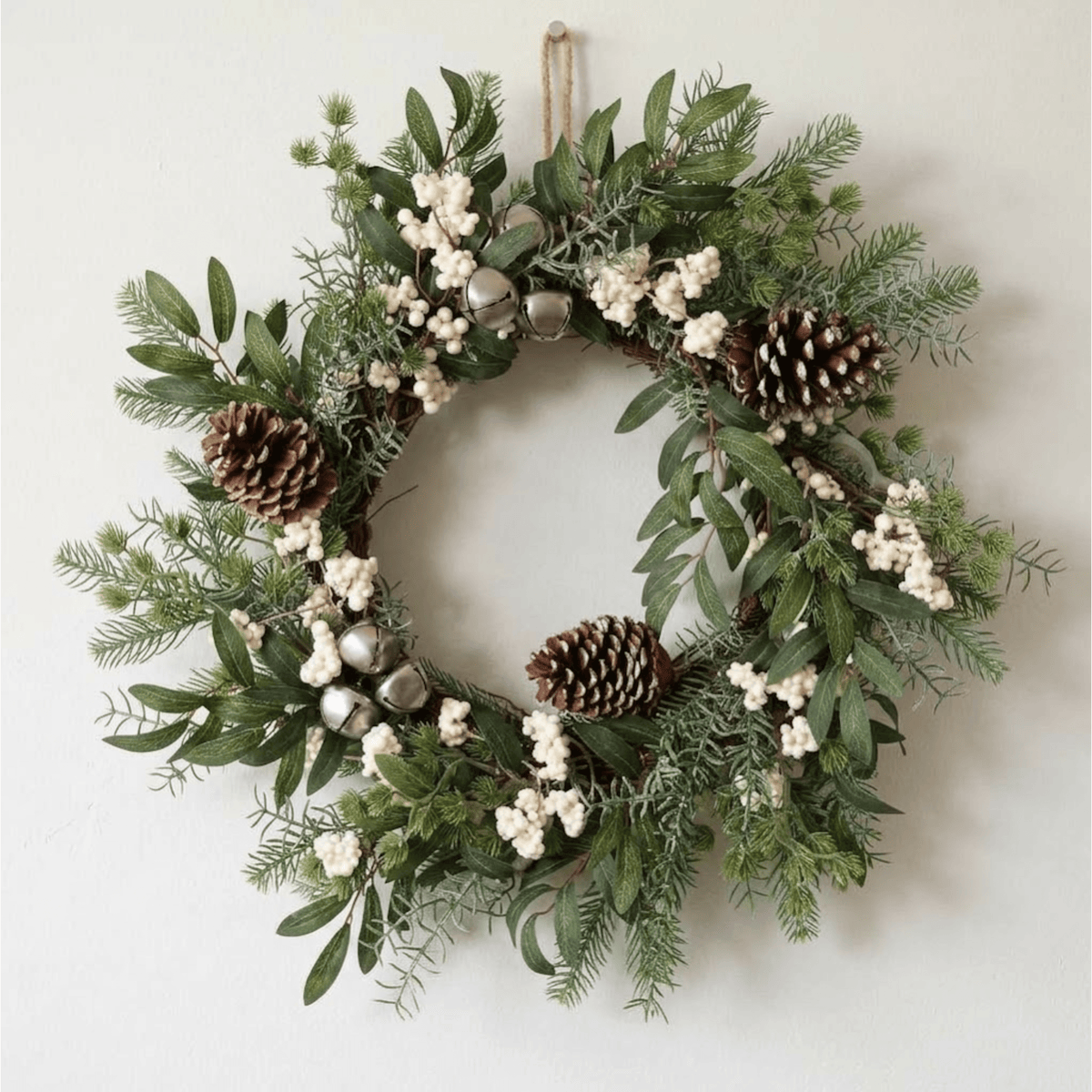 Faux Festive Berries & Foliage Wreath Accessories 