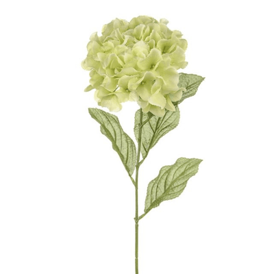 Faux Light Green Hydrangea Single Stem Floral Accessories 