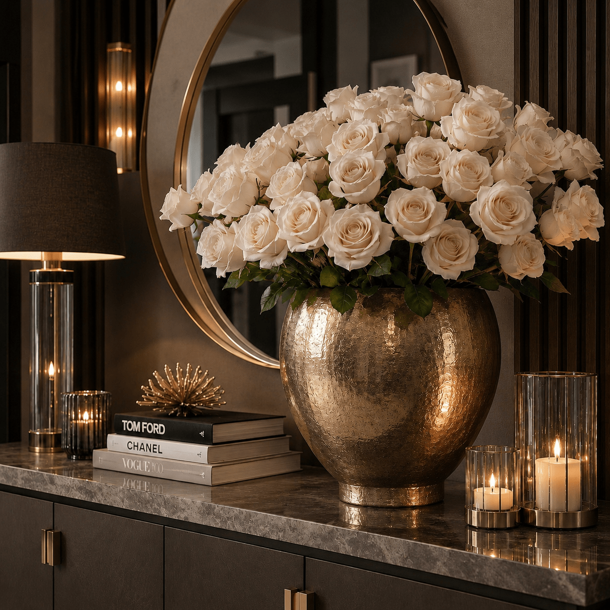 Faux Nude Rose Single Stem Floral Accessories 